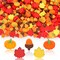 Fall Mini Cute Thanksgiving Mini Eraser Bulk Set of 150 Pcs, Maple Leaf Novelty Pencil Eraser Pack for Kids, Homework Rewards, Party Favors